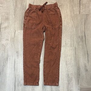 Pilcro linen blend pants XXS | Anthropologie